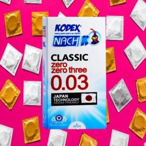 Nach Kodex Classic 0.03 Condom 12 Pcs 300x300 - انواع کاندوم کدکس ؛ بهترین کاندوم های برند NACH KODEX